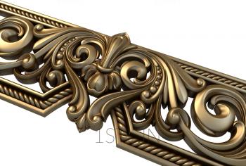 Church panel (PC_0214) 3D model for CNC machine